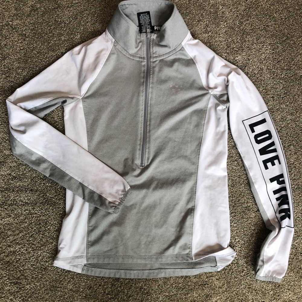 Victorias Secret Pink half zip jacket